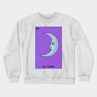 La Luna Loteria - Purple Crewneck Sweatshirt